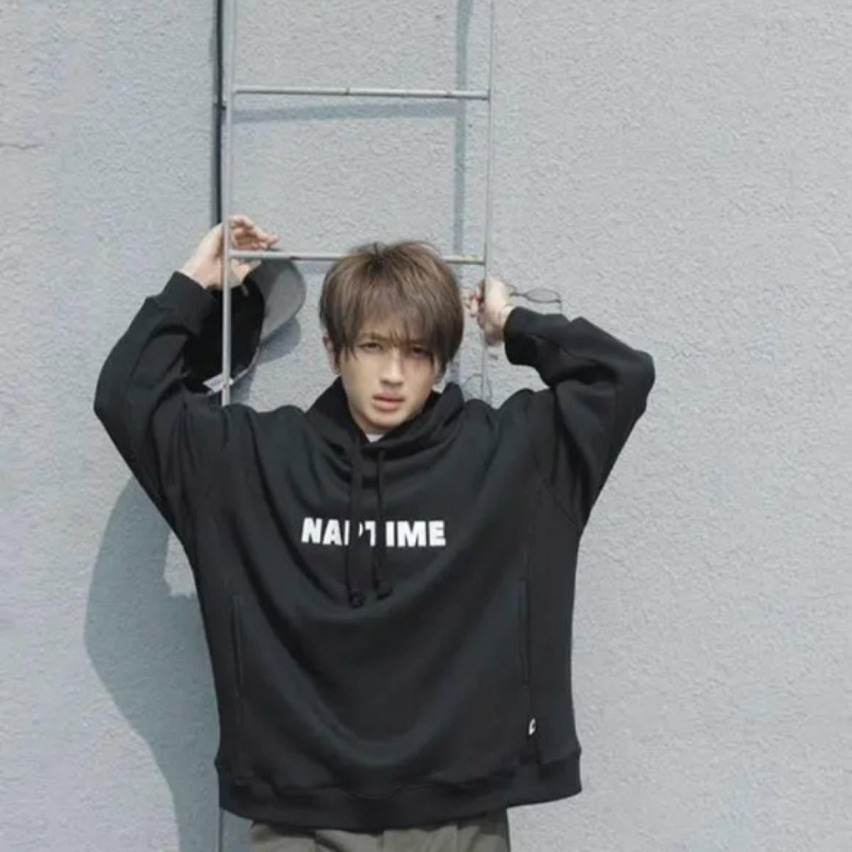 パーカ新品 Naptime ナップタイム 西島隆弘 Nissy ブラック M｜PayPay