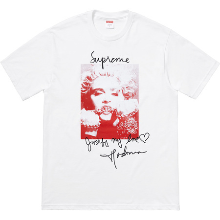 Supreme 18FW Madonna Tee White S シュプリーム マドンナ Tシャツ ホワイト 白 Sサイズ 新品未使用_画像1