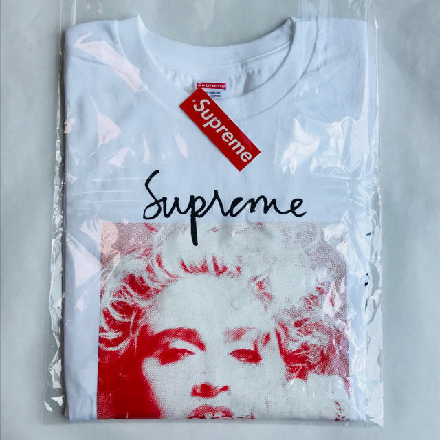 Supreme 18FW Madonna Tee White S シュプリーム マドンナ Tシャツ ホワイト 白 Sサイズ 新品未使用_画像2