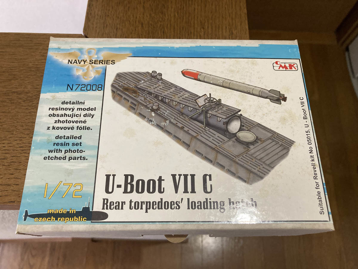 MPM 1/72 N72008 U-Boot VIIC Rear torpedoes´ loading hatch