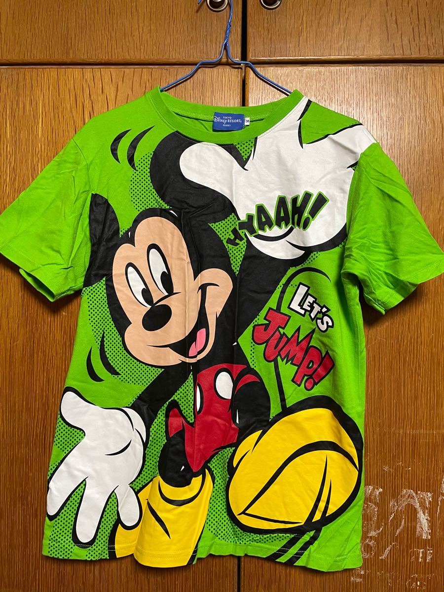 ディズニーリゾート　Tシャツ　Mサイズ 東京ディズニーリゾート ミッキーマウス プリントTシャツ