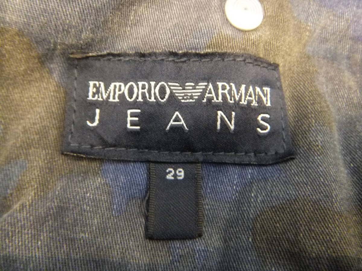 ★ EMPORIO ARMANI（エンポリオアルマーニ）　ダメージスキニーデニム　29 ★_画像6