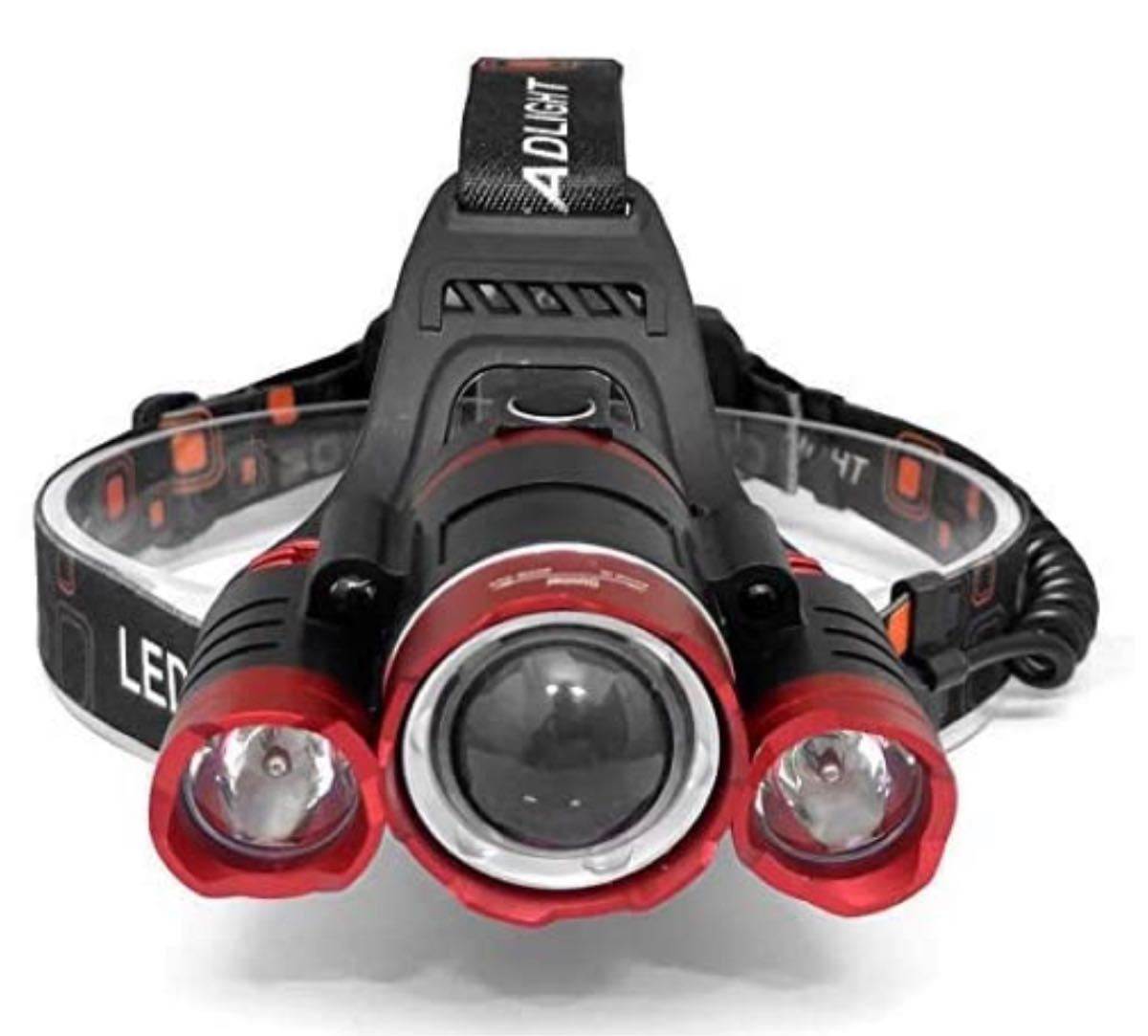 LEDヘッドライト 12000ルーメン USB充電式 センサー 電気出力 高輝度