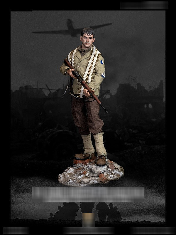 ★Face Pool Figure★1/6 WW2 アメリカ陸軍第2レンジャー大隊 第29歩兵師団 技能兵 フランス1944 スタンダード版(FP004A)6674