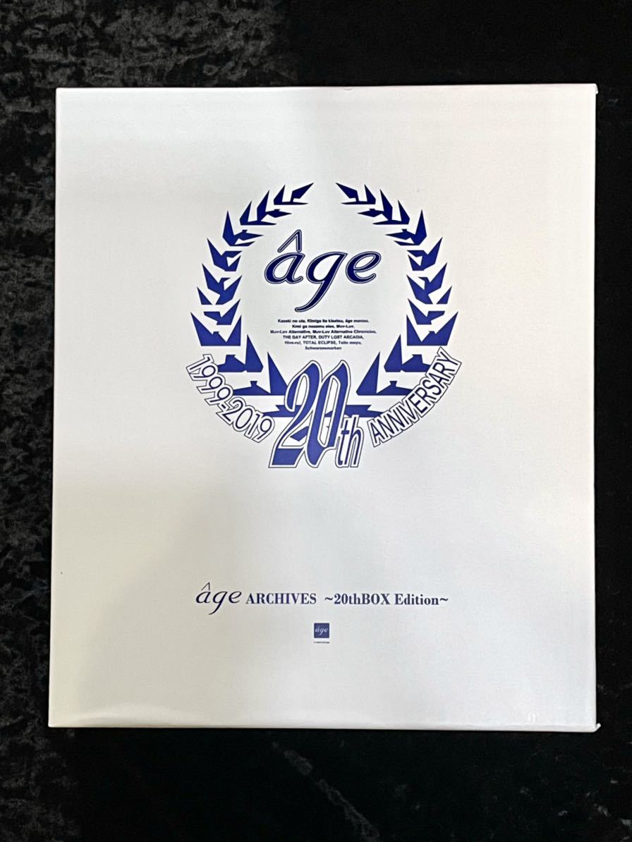 ageアーカイブス~20thBOX Edition~◇age ARCHIVES 20th BOX edition