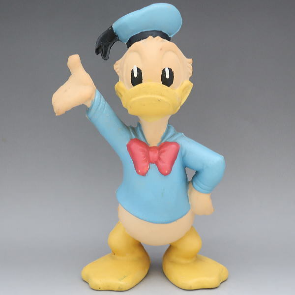  Disney Donald squishy right hand on Poe z1970 period vinyl made 