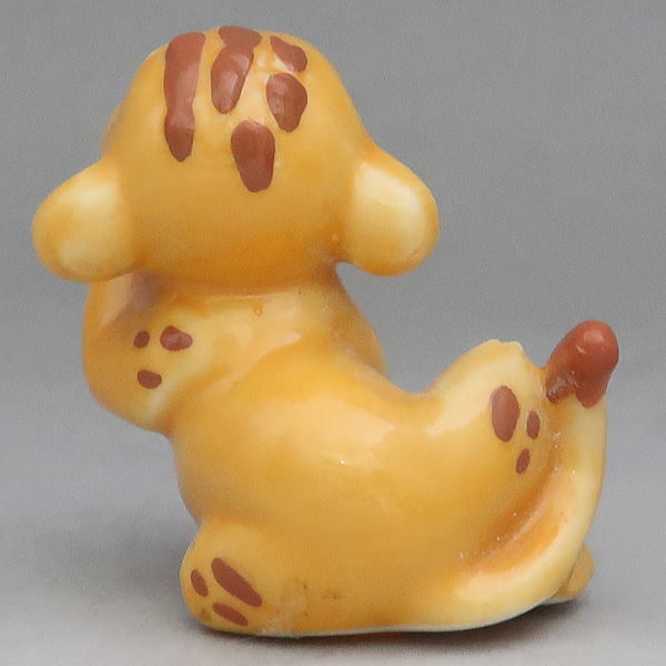  Disney baby simba Lion King ceramics figure ...1990 period bo-n tea ina