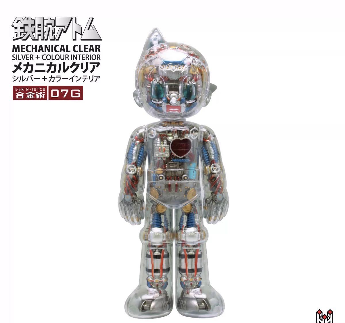 鉄腕アトム』TOKYO TOYS メカニカルクリア 合金術07G フィギュア 鉄腕アトム』TOKYO TOYS メカニカルクリア 合金術07G フィギュア