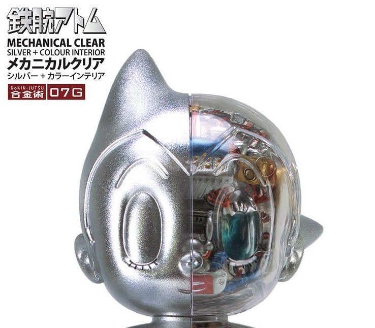 鉄腕アトム』TOKYO TOYS メカニカルクリア 合金術07G フィギュア 鉄腕アトム』TOKYO TOYS メカニカルクリア 合金術07G フィギュア
