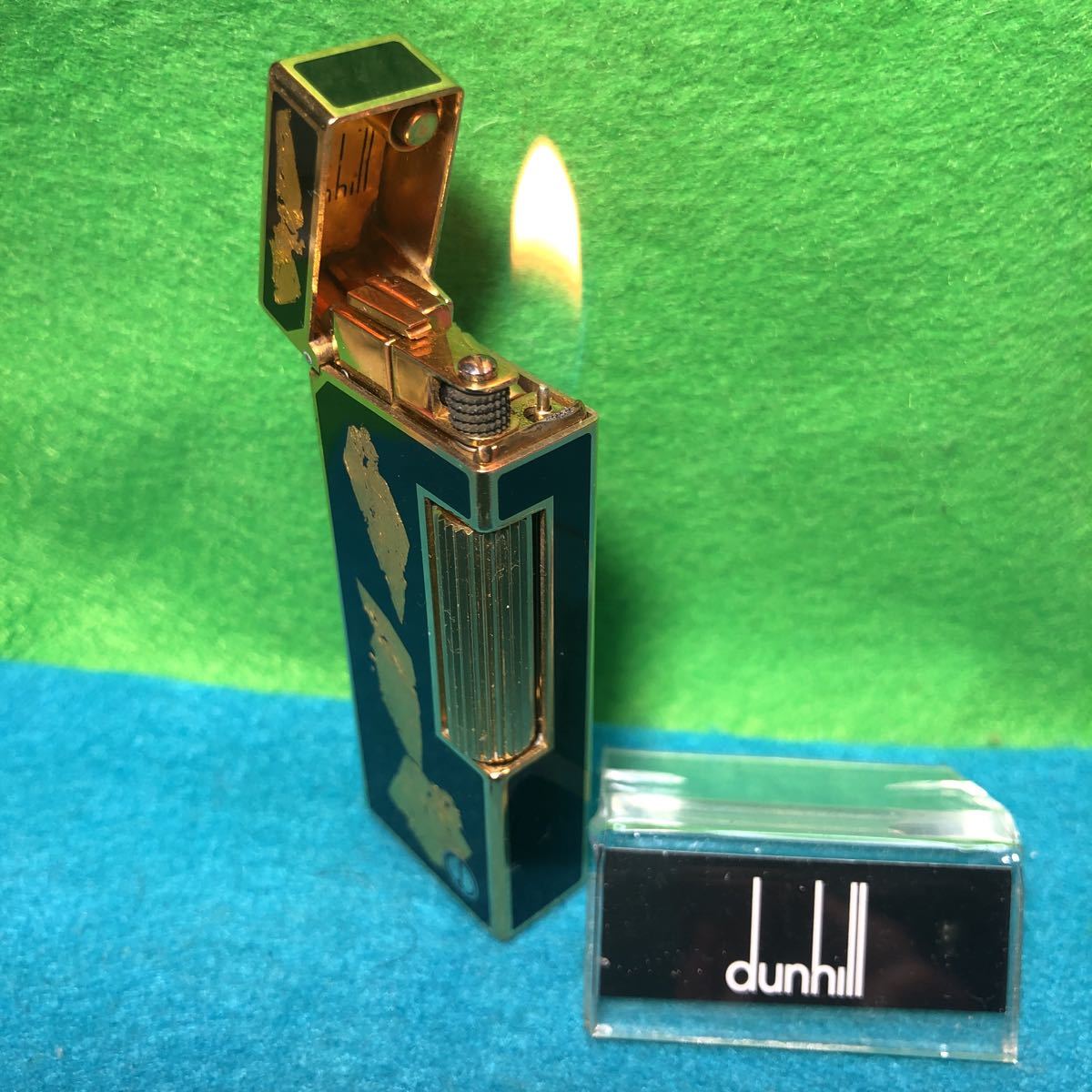 ダンヒルライター D865 美品 オーバーホール/漆調/ブラック