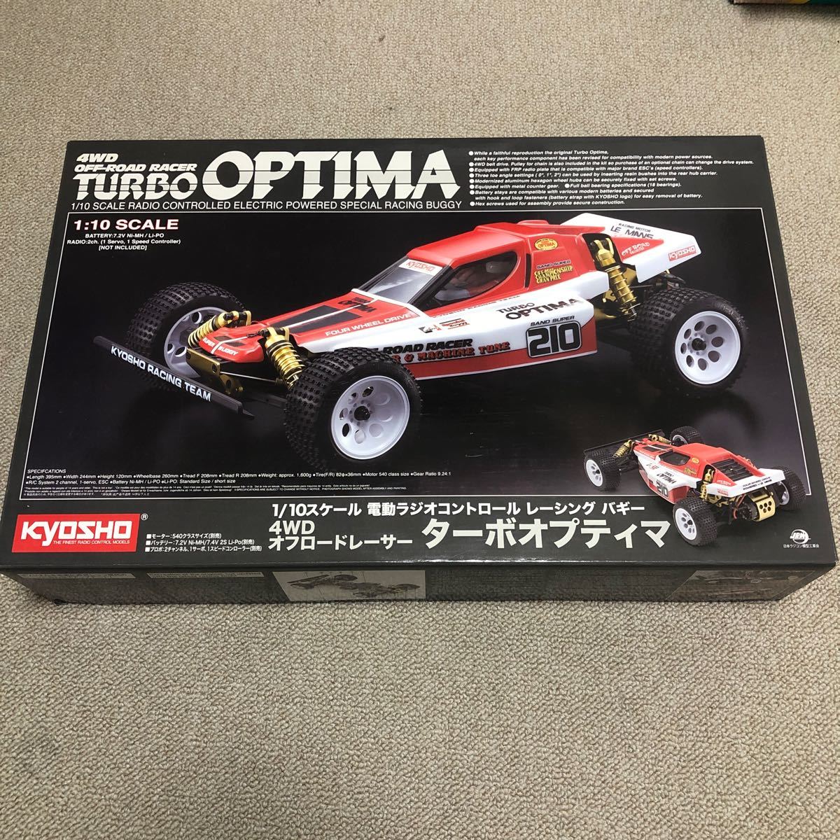 初回限定 京商1/10RC ターボオプティマ 未開封 ユニバーサルスイング