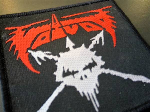 VOIVOD 刺繍パッチ ワッペン 赤ロゴ / slayer motorhead sodom_画像2