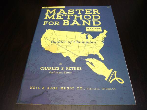 master method for band book one＆two（drums） 2 шт.  комплект  ☆...