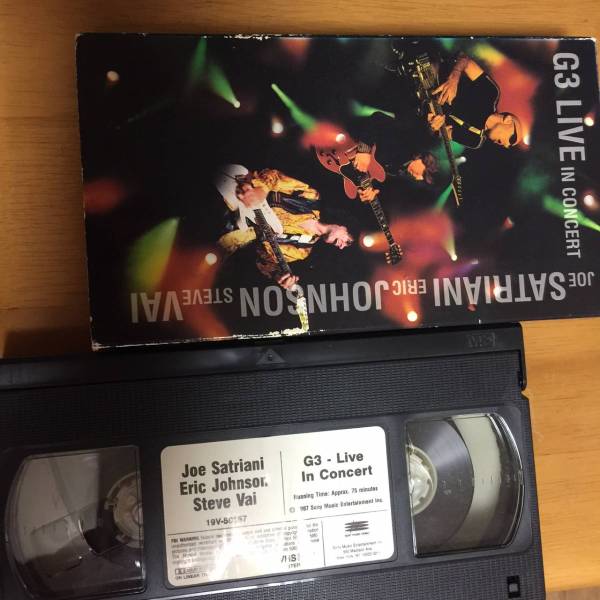 G3 LIVE 1996 year VHS