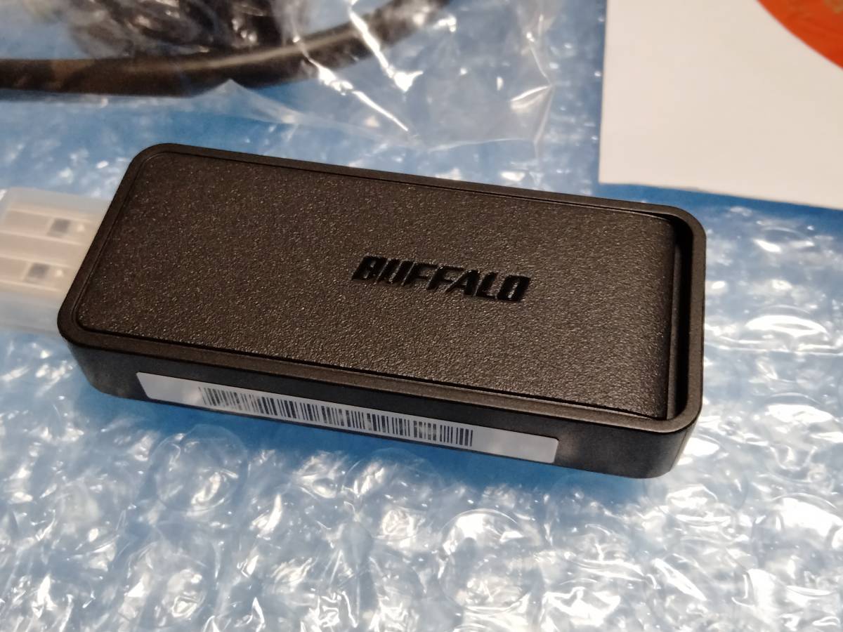 ★★送料無料★★美品　BUFFALO　無線LAN USB子機　WI-U3-866DS　Wi-Fi　[高速2x2 　11ac 866+300Mbps] USB3.0　AOSS/WPA3対応　