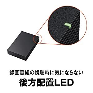 ●●送料無料●●美品● バッファロー　２ＴＢ　外付けハードディスク ● テレビ録画&レコーダー/PC(Win/macOS)/PS5対応　HD-LDS2.0U3-BA