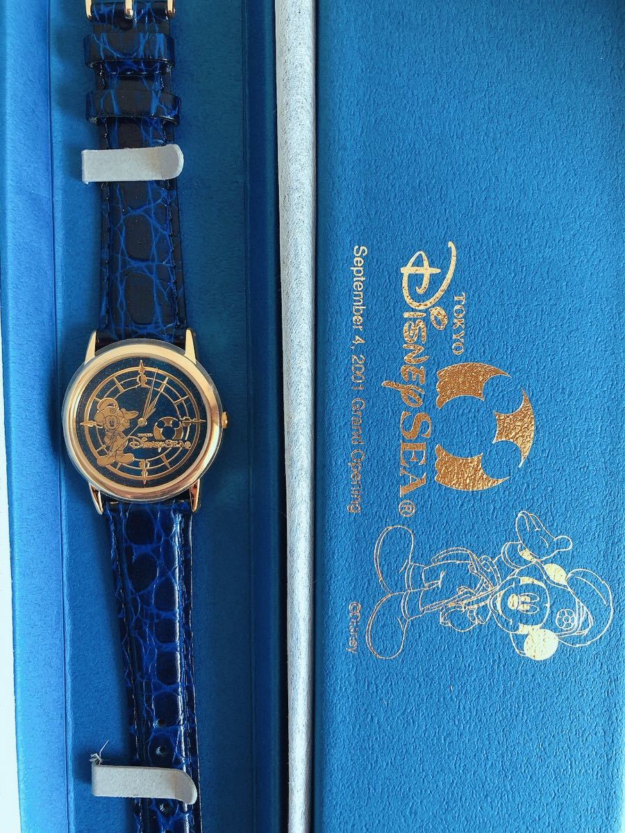 【非売品】ディズニーシー グランドオープン 開園 記念 腕時計