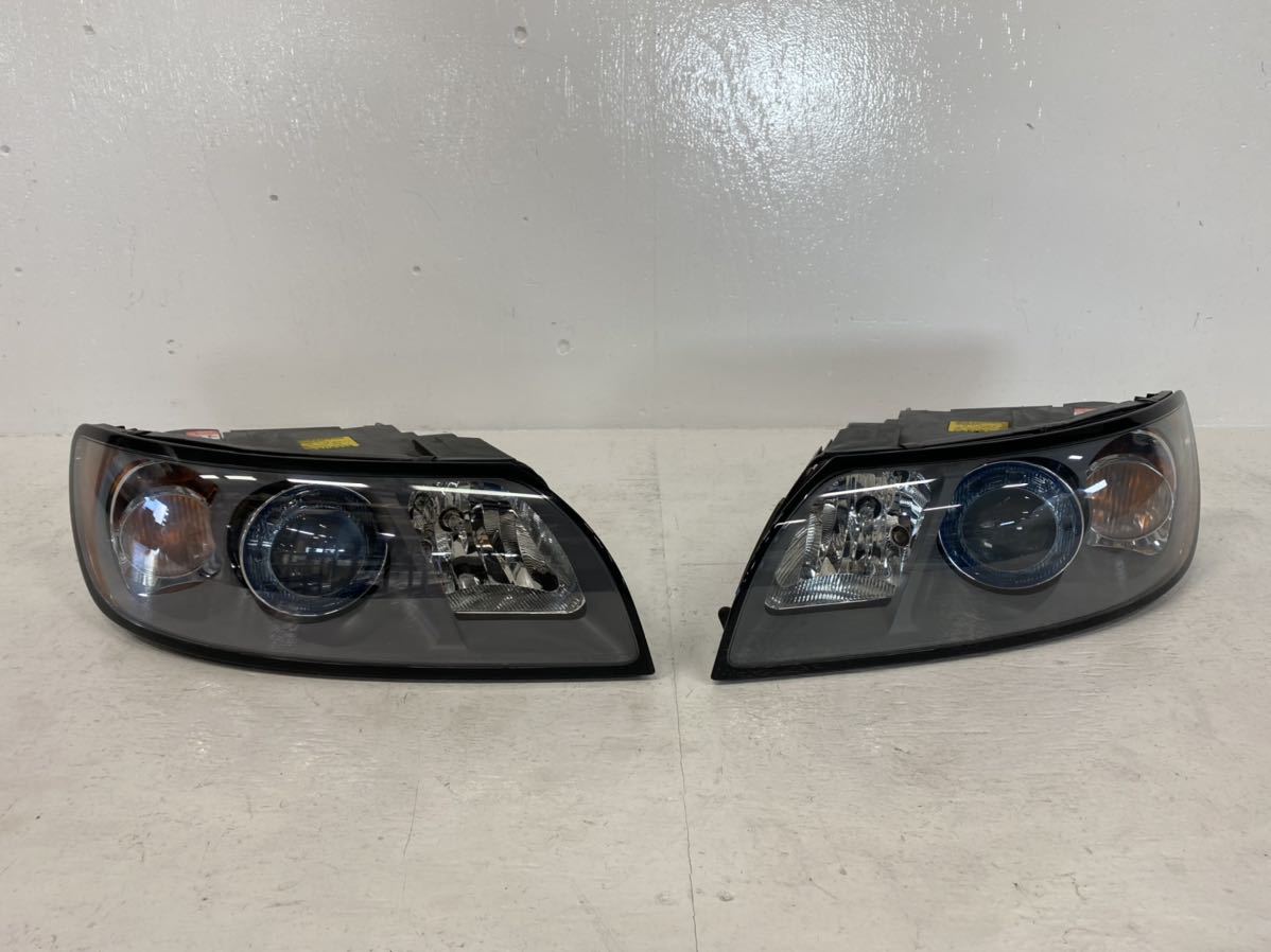 3D18 [ beautiful goods ] Volvo V50 MB5244 H17 year original head light left right set 