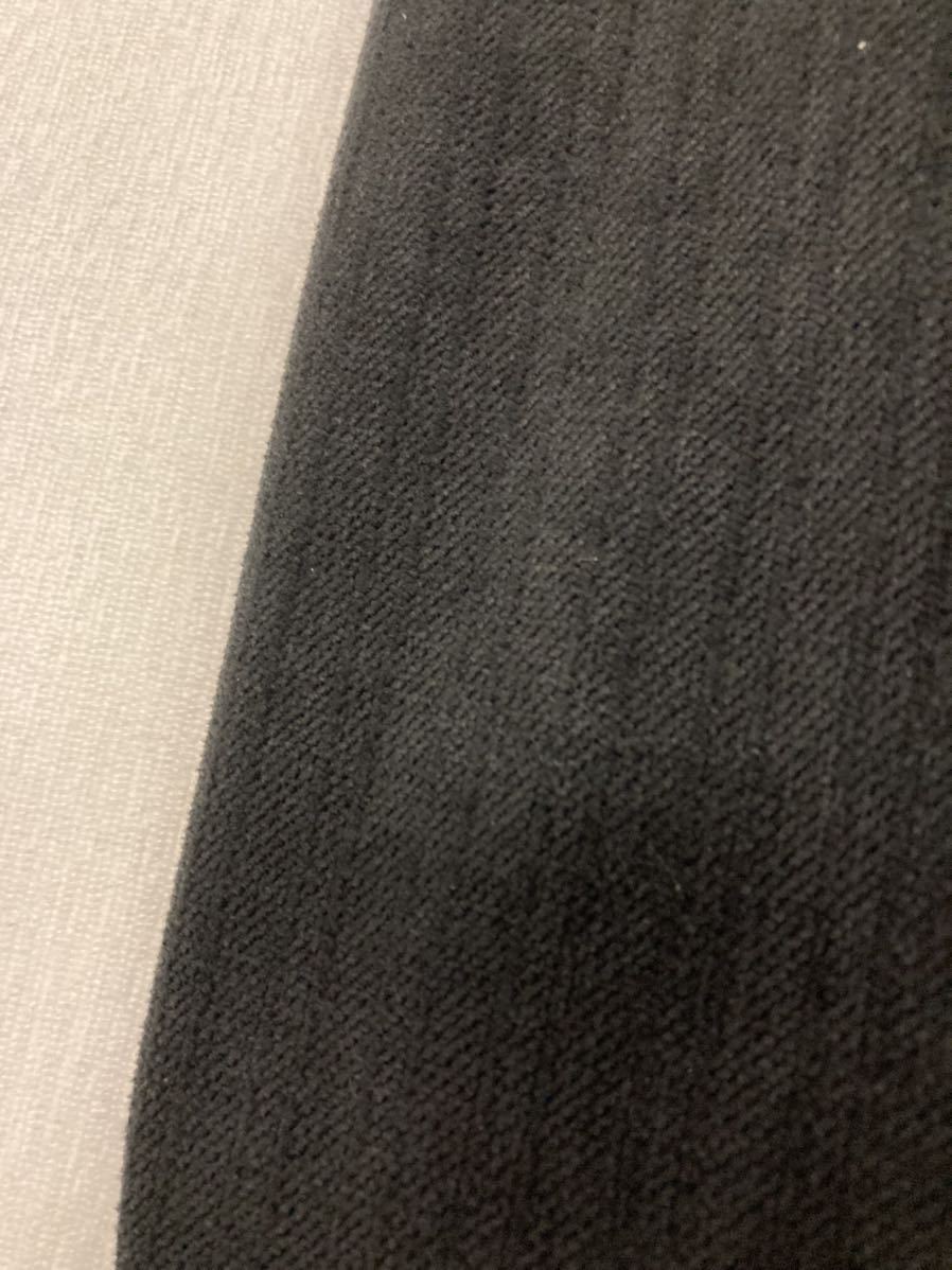 [ новый товар ] не использовался двойной 2.1. костюм размер Mnochi гонг peru сделано в Японии 3 tuck общий обратная сторона no- отдушина рукав .1 шт дизайн брюки черный молдинг 