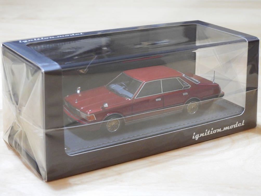 イグニッションモデル1/43 グロリア 430 280E ブロアム ワインレッド