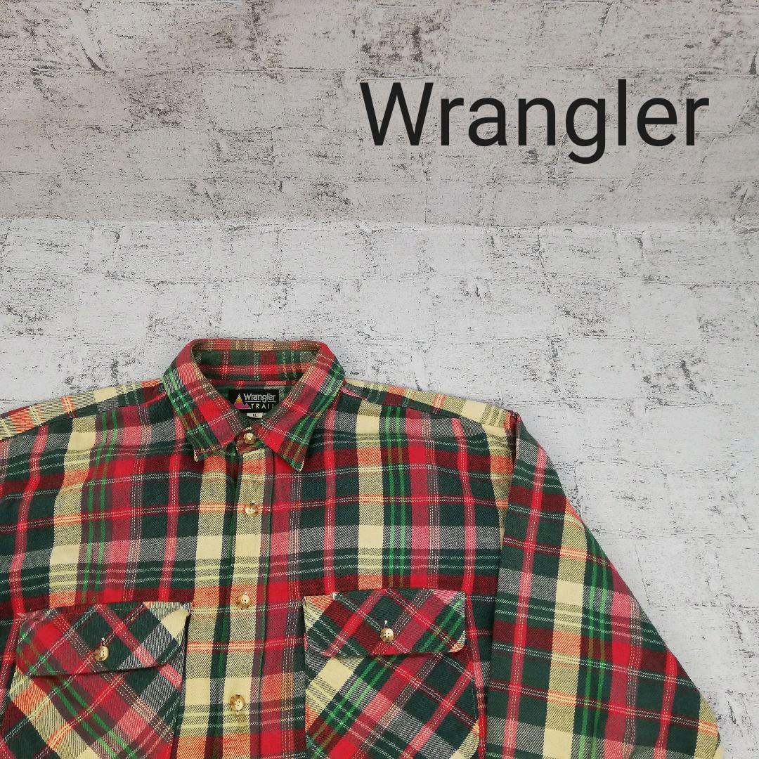 Wrangler ラングラー W6939 長袖ネルシャツ ５５％以上節約 くらしを楽しむアイテム