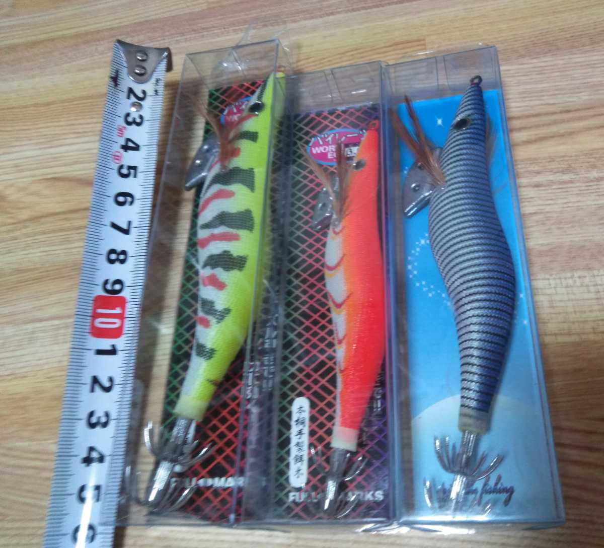 lure 3 piece set sale fishing gear .. bait fishing fish fishing fishing  tool baire-tsu half umbrella flap squid,kou squid,s Ray ka: Real Yahoo  auction salling