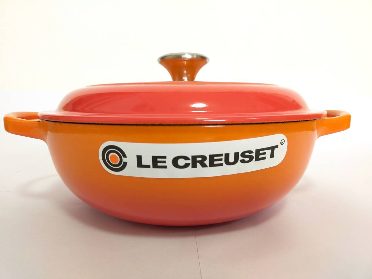 国内正規総代理店アイテム】 ル・クルーゼ LE 7L オレンジ 32cm