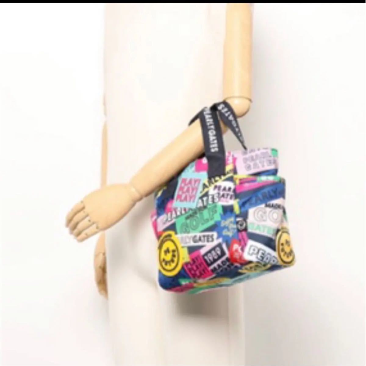 パーリーゲイツ カートバッグ <カラフルワッペン柄> UNISEX パーリーゲイツ カートバッグ <カラフルワッペン柄> UNISEX