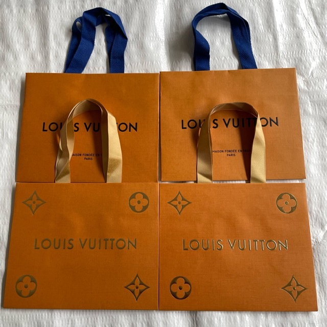 特売特典付 Louis Vuitton ルイヴィトン 紙袋 ショップ袋 海外 限定 レア ショップ袋