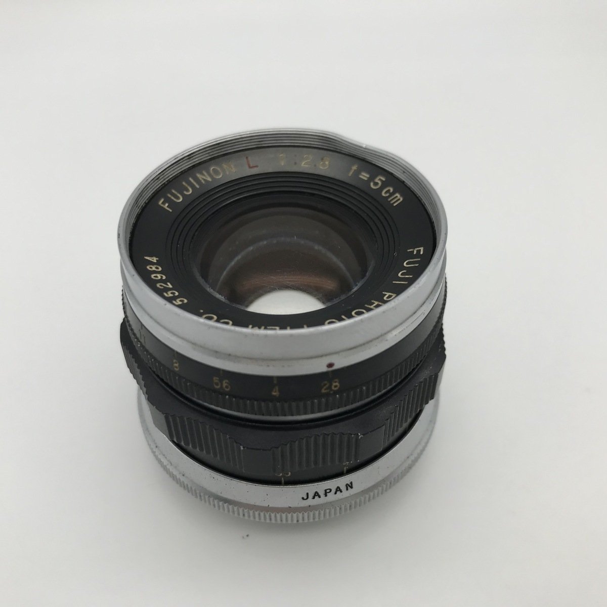 FUJINON 5cm f2.8 フジノン 50mm FUJI PHOTO FILM CO. 富士写真
