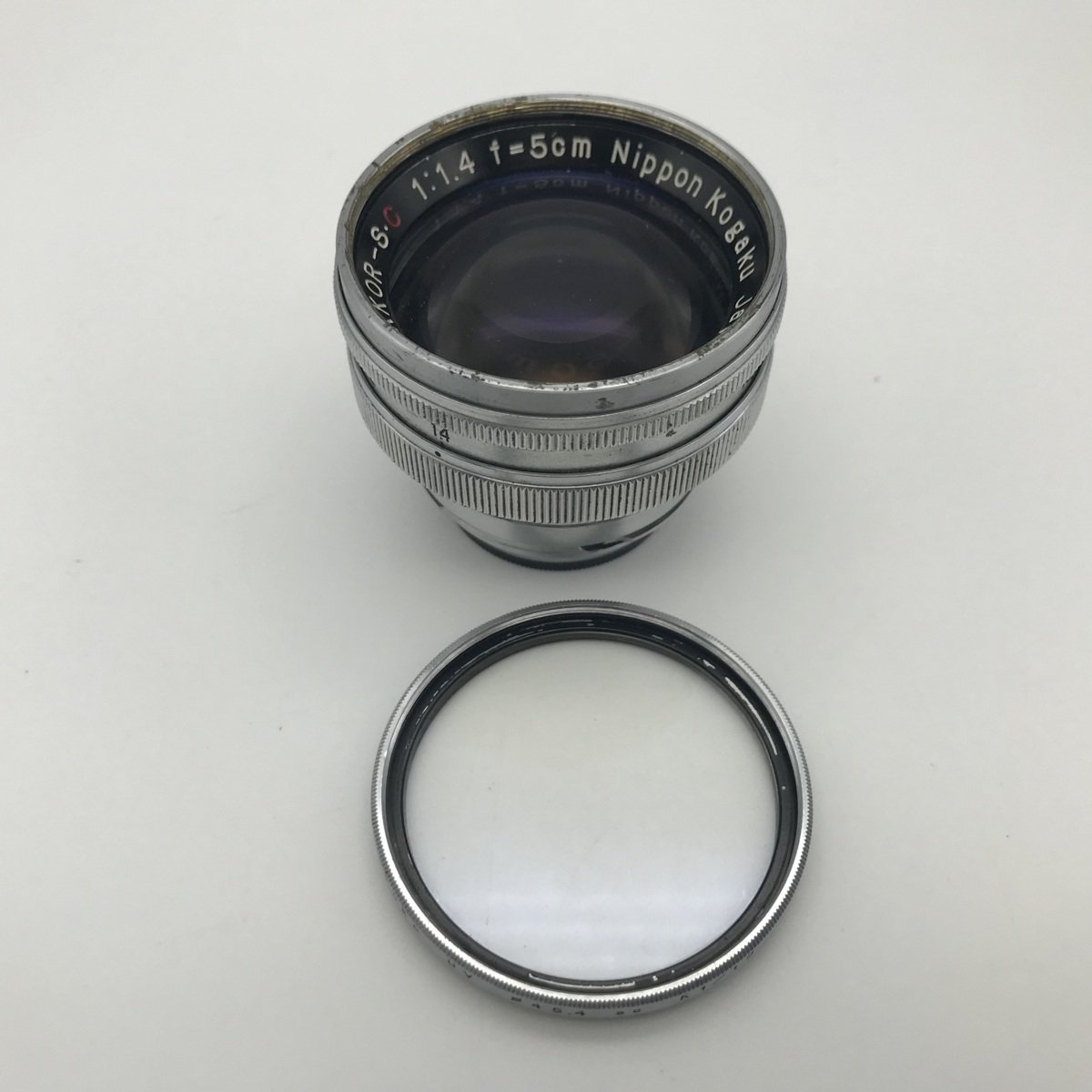Nikkor-S・C 5cm f1.4 ニッコールS・C 50mm Nippon Kogaku Japan 日本