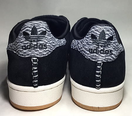 【未使用】アディダス スーパースター SUPERSTAR ブラック/ホワイト/迷彩 スエード 28.5cm_画像4