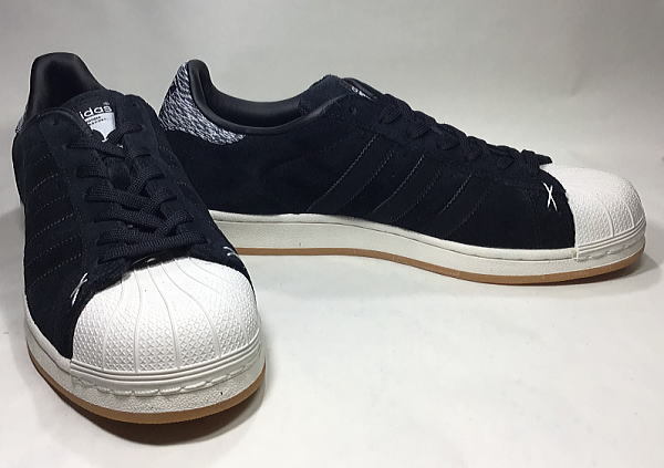 【未使用】アディダス スーパースター SUPERSTAR ブラック/ホワイト/迷彩 スエード 28.5cm_画像1