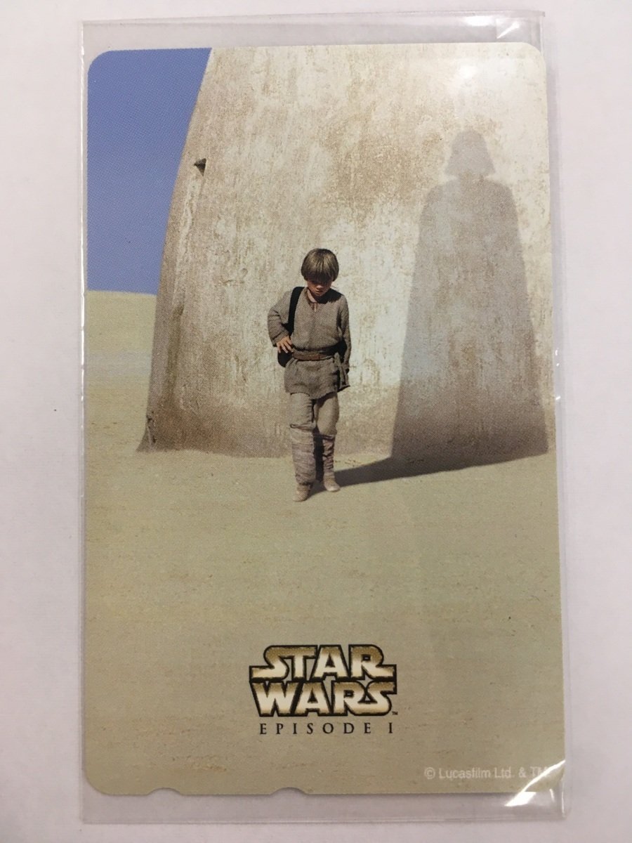  телефонная карточка телефонная карточка 50 частотность Звездные войны эпизод 1 не использовался 