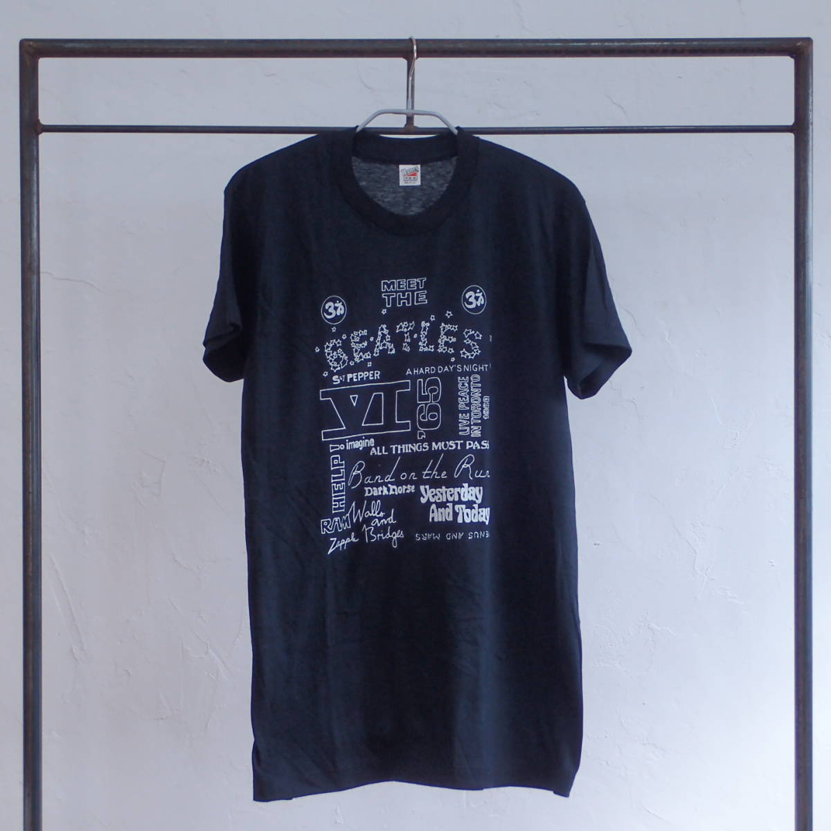 ■ 70s THE BEATLES Vintage T-shirt ■ ビートルズ ヴィンテージ Tシャツ 当時物 本物 バンドT ロックT john lennon paul mccartney