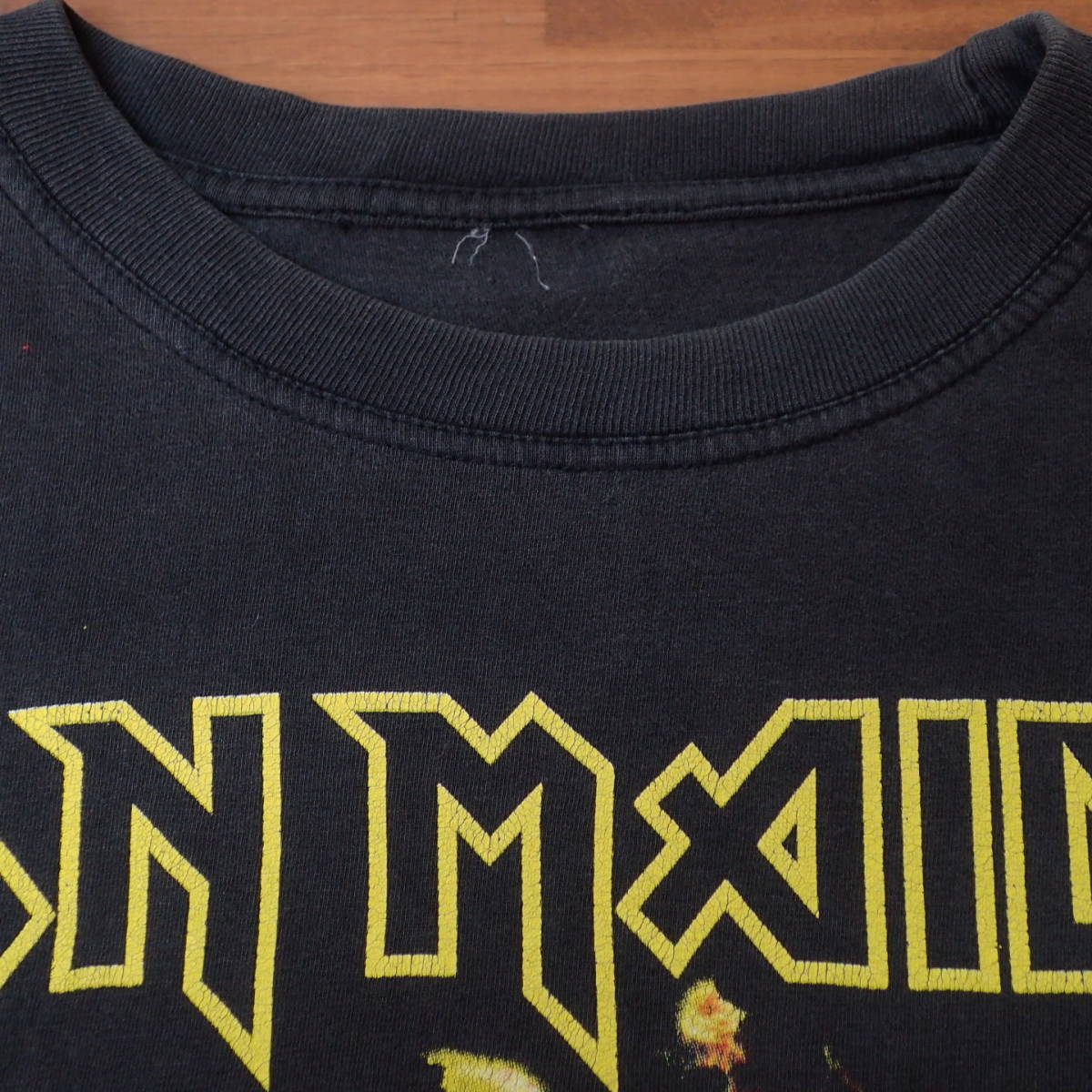 ■ 90s IRON MAIDEN Vintage T-shirt ■ アイアンメイデン ヴィンテージ Tシャツ 当時物 本物 バンドT ロックT heavymetal hardrock