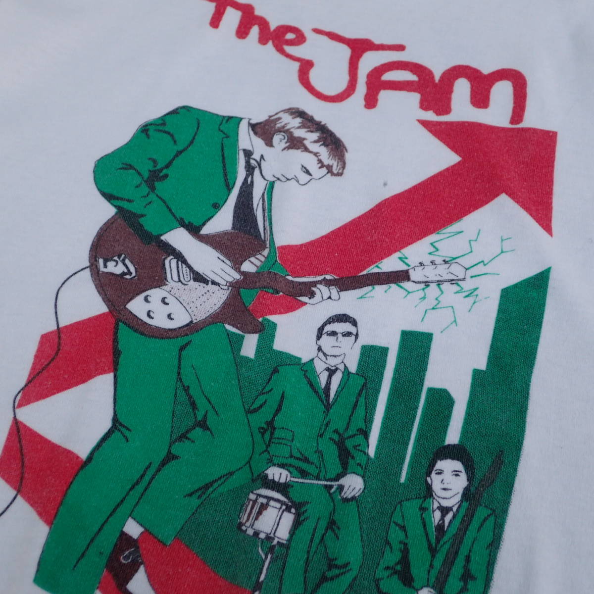 80s THE JAM Vintage T-shirt ザ ジャム ヴィンテージ Tシャツ 当時物 本物 バンドT ロックT paul