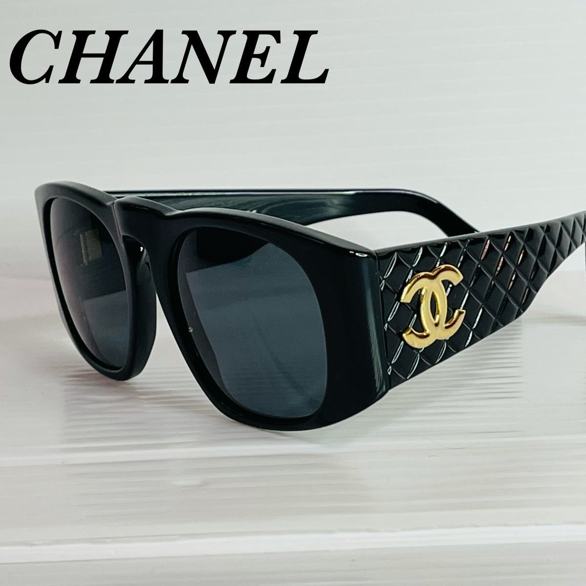 50%OFF】 CHANEL 5111 マトラッセ調 ココマーク カメリア サングラス