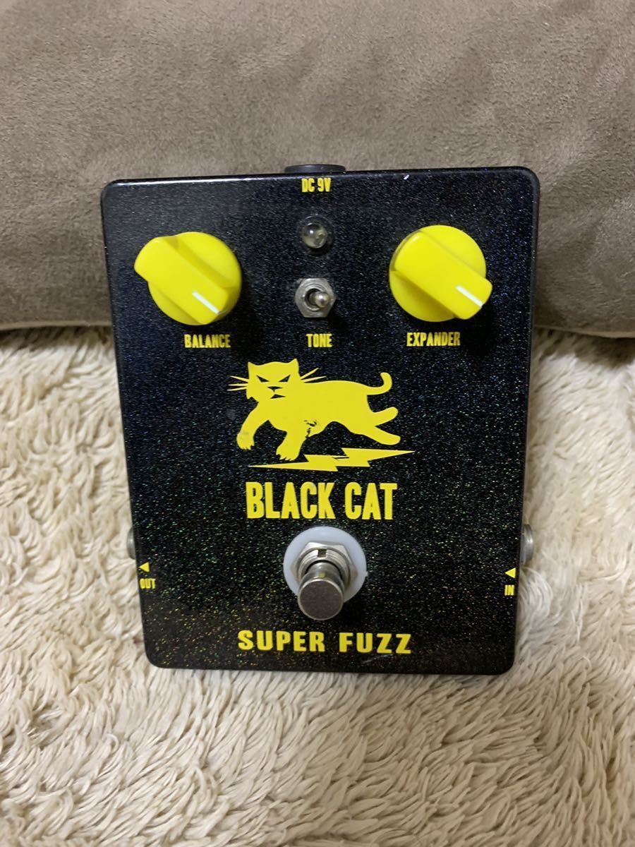 BLACK CAT SUPER FUZZ 初期型　ファズ　ブラックキャット　スーパーファズ