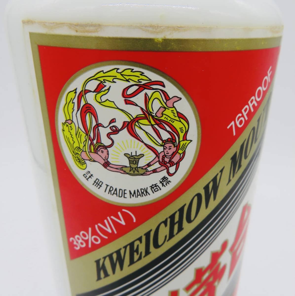 中国 古酒 貴州茅台酒 マオタイ 天女ラベル 38% 500ml 約825g 名酒