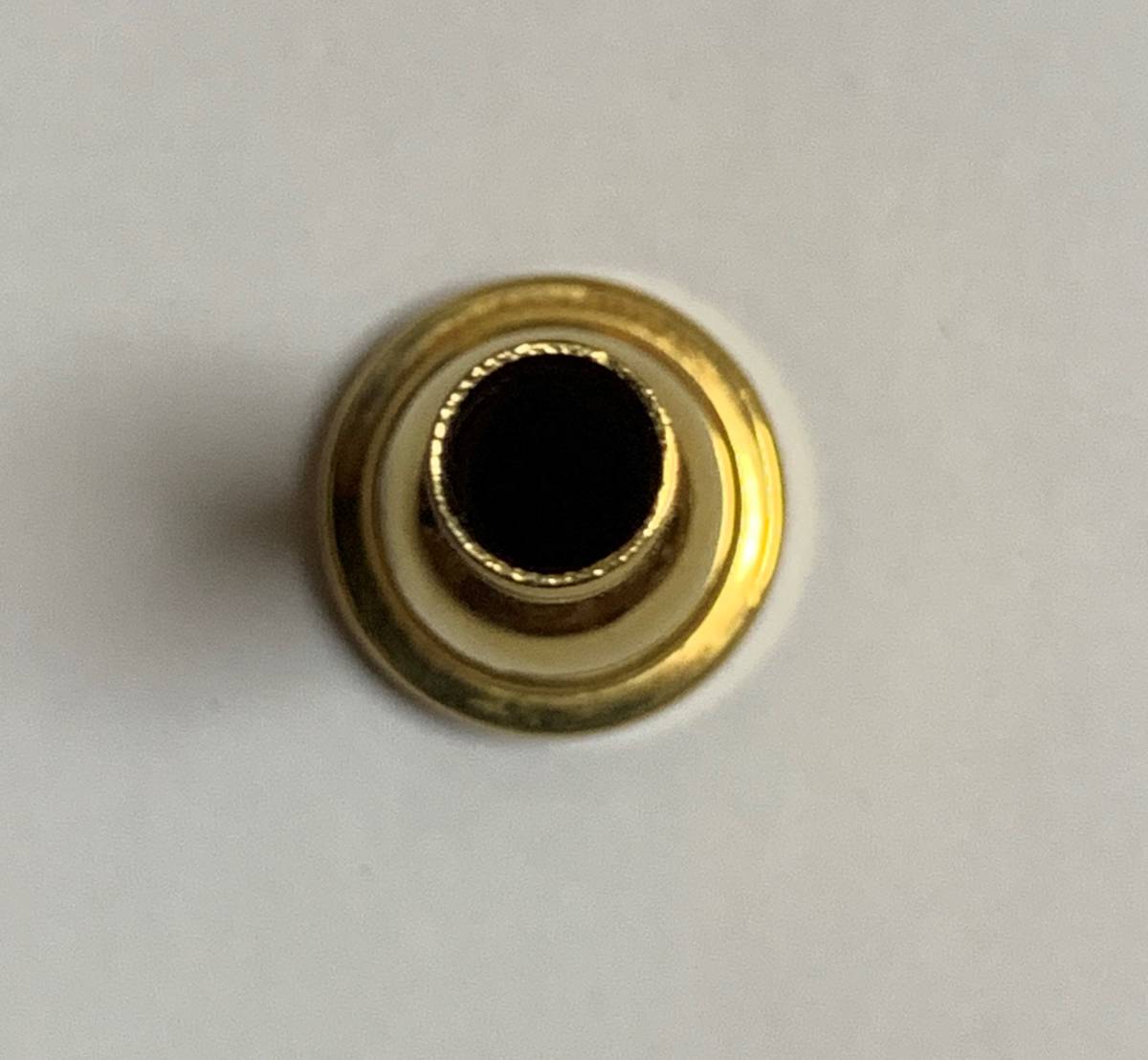 トランペットマウスピース。バック。ゴールドプレート。旧刻印corp. お