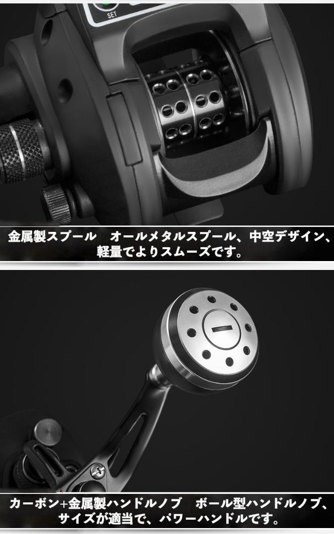 若者の大愛商品 訳品YU130 リール ベイトリール 右巻き 海釣り 淡水
