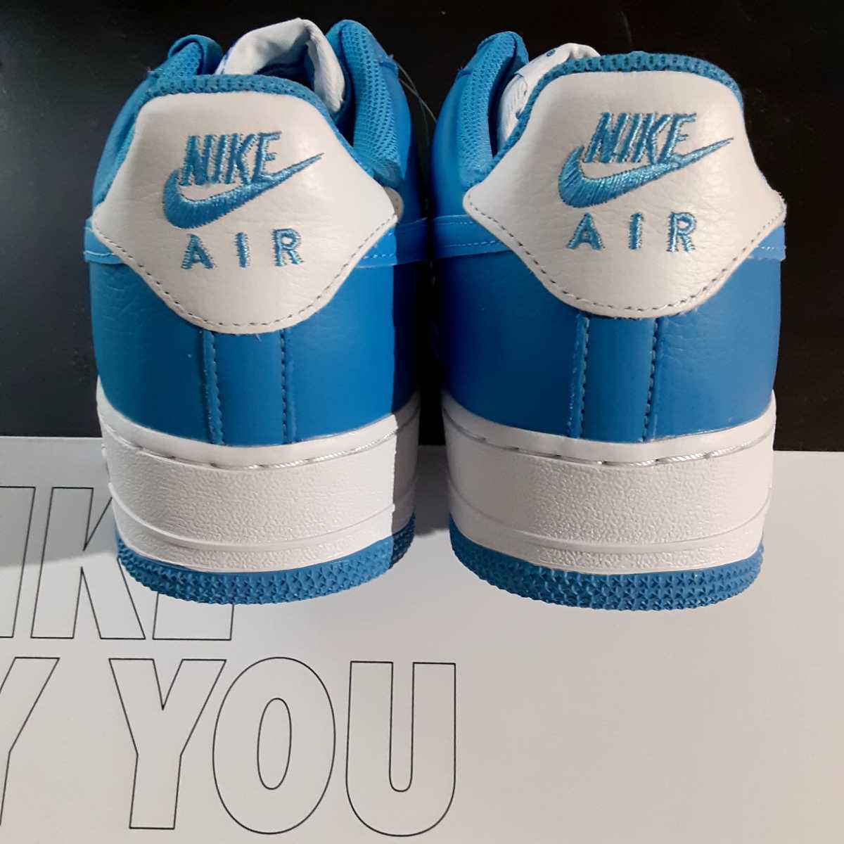 27.5cm NIKE AIR FORCE 1 LOW UNC NORTH CAROLINA BY YOU ナイキ エア 