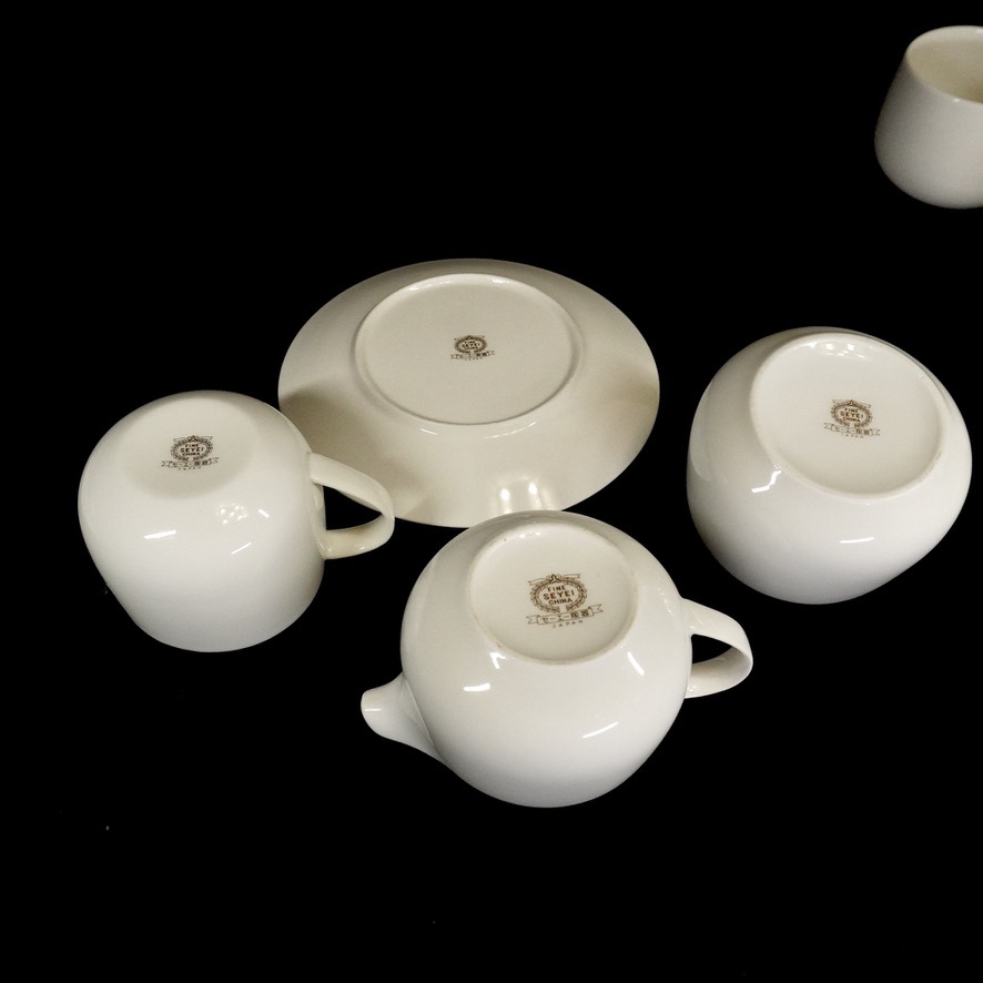瀬戸セーエー陶器製 SEYEI FINE CHINA ティーセット カップ 瀬戸セーエー陶器製 SEYEI FINE CHINA ティーセット カップ