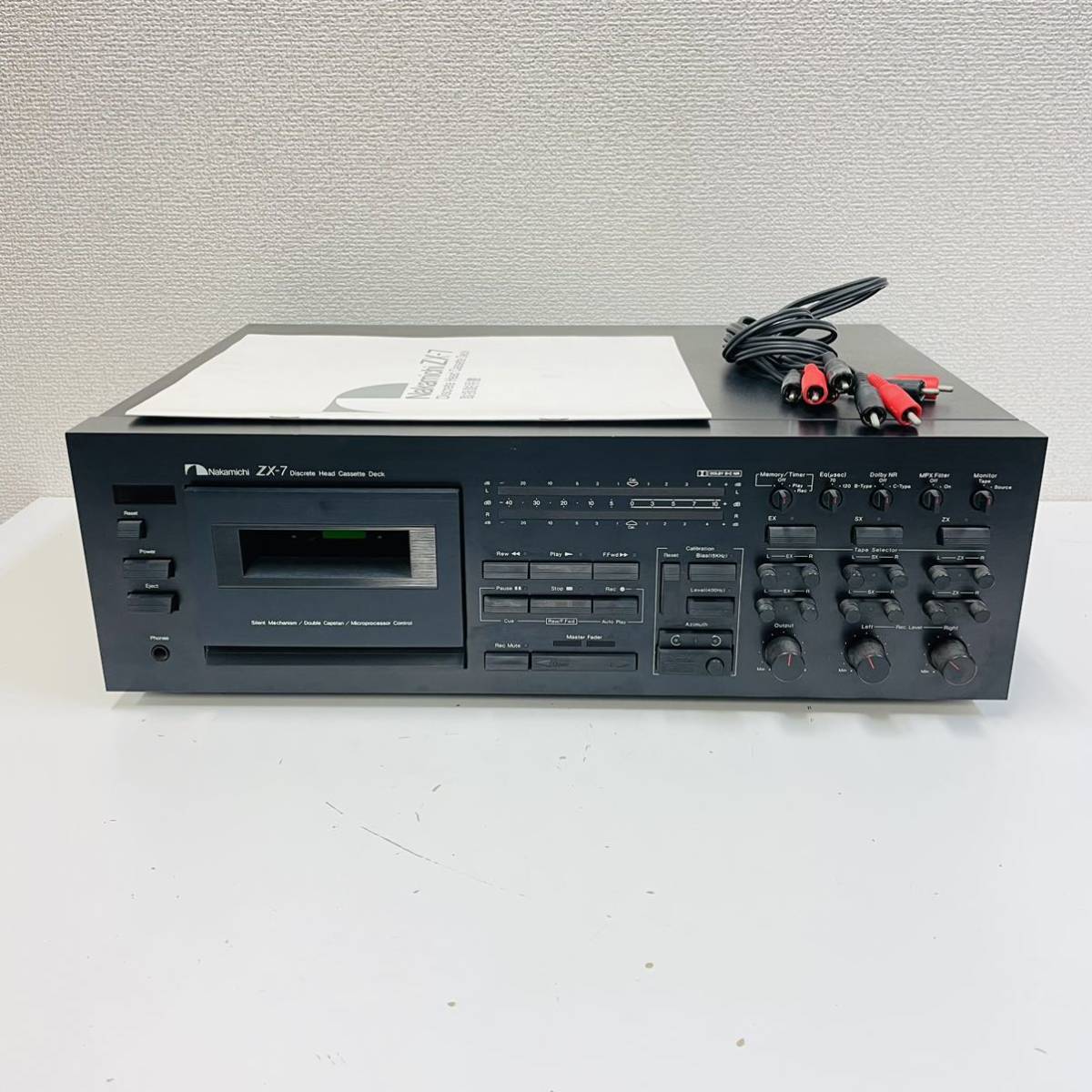 Nakamichi ナカミチ ZX-7 カセットデッキ オーディオ機器 NN7517_画像1