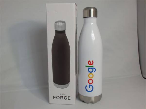 ★新品未使用★Googleグーグルステンレス製携帯用ボトル H2GO　FORCE製G4