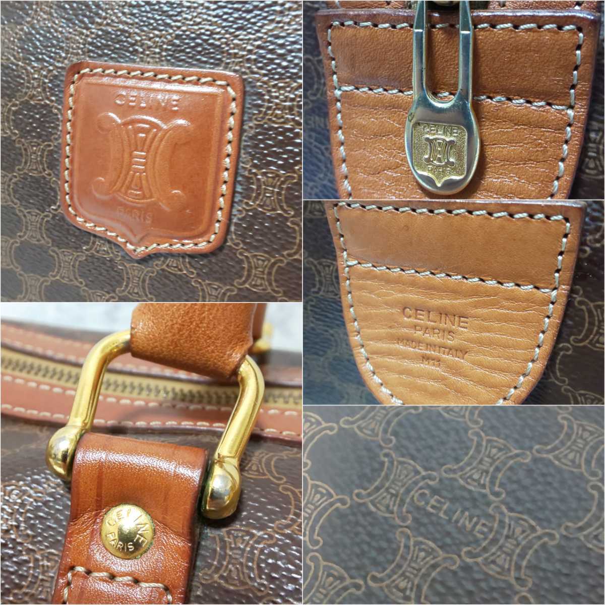 極美品/希少】CELINE セリーヌ ヴィンテージ ミニボストンバッグ