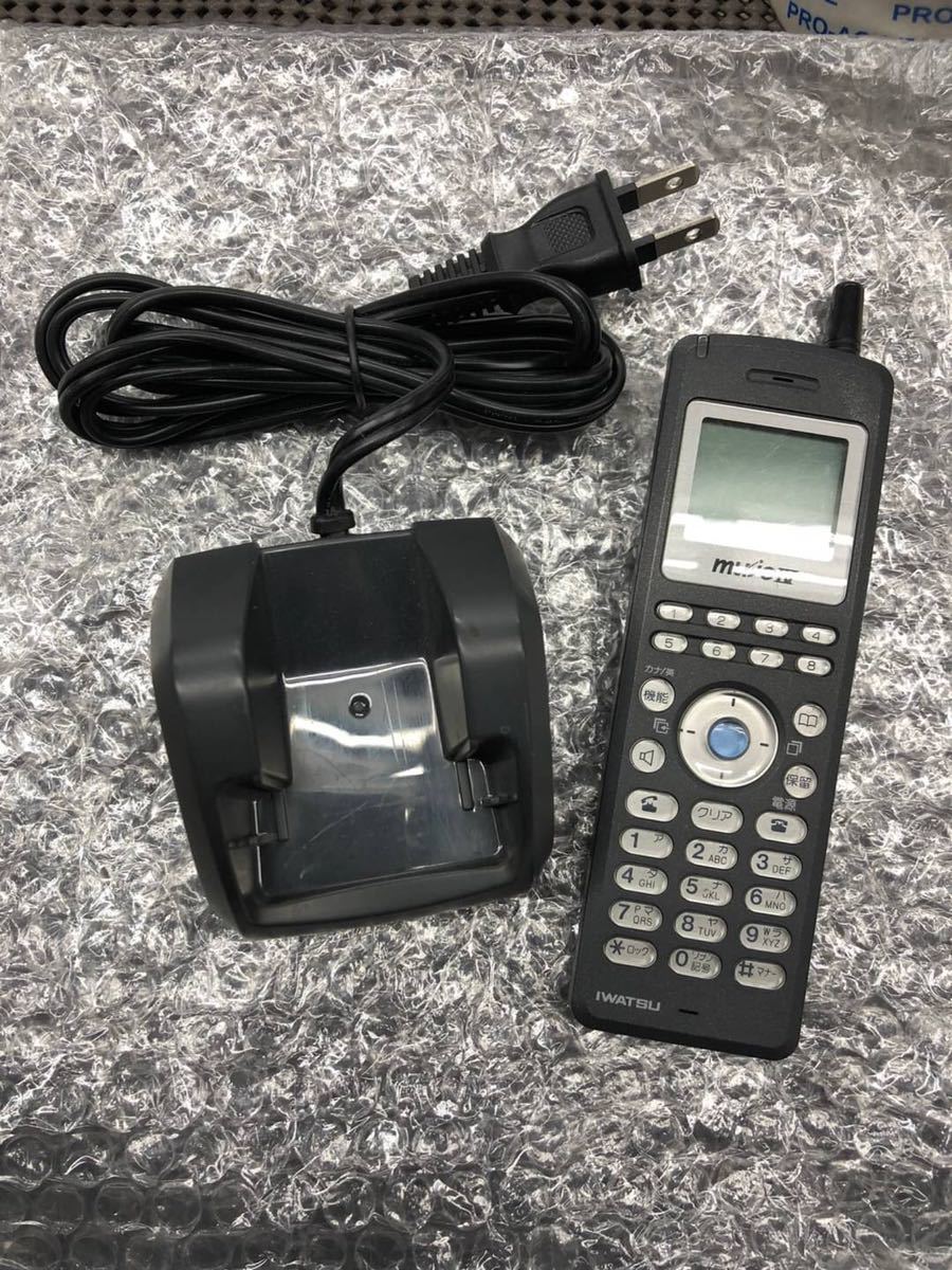 日本製 ○GW7307 岩通 デジタルコードレス電話機 ビジネスフォン DC