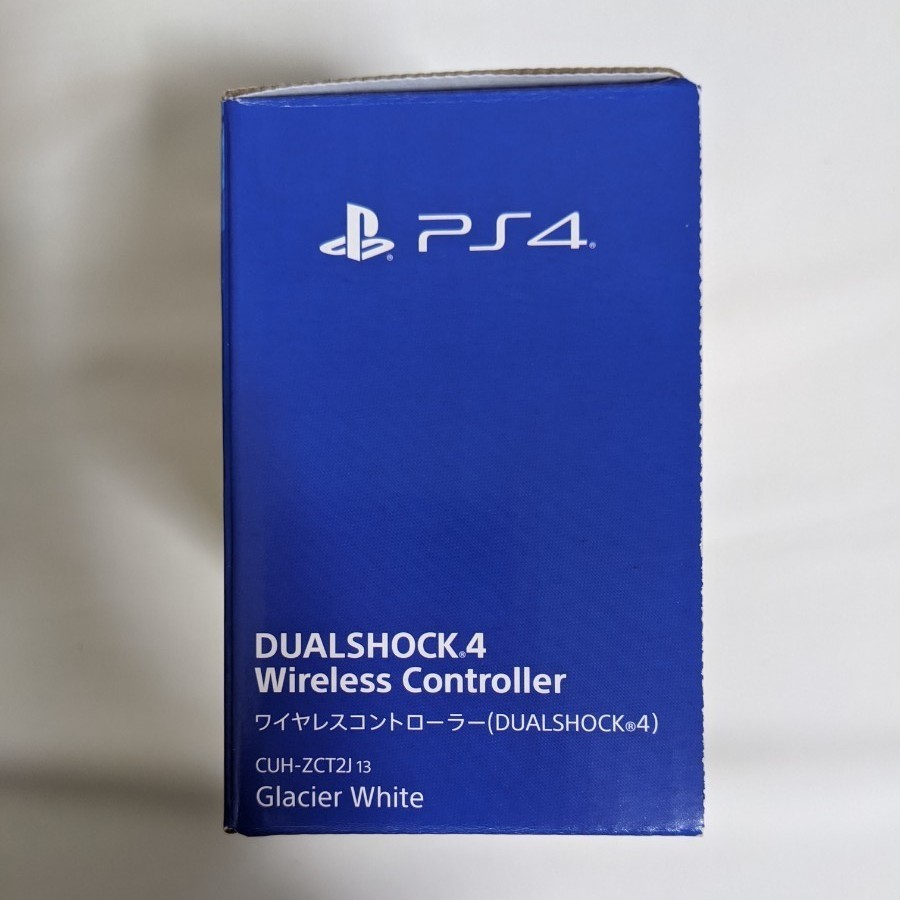 【新品・未開封】PS4 純正ワイヤレスコントローラー DUALSHOCK4  グレイシャー・ホワイト デュアルショック4