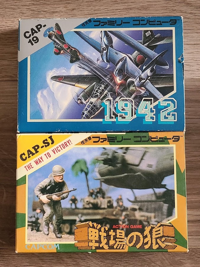 Yahoo!オークション - 全2本 戦場の狼 1942 ファミコン FC Yahoo!オークション - 全2本 戦場の狼 1942 ファミコン FC